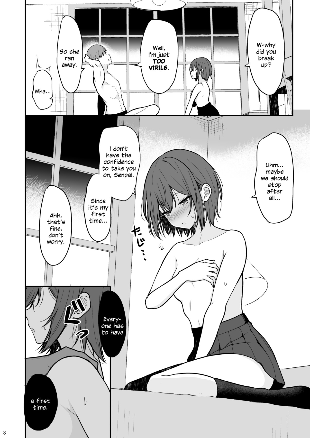 Hentai Manga Comic-Turning my boyish girlfriend into a naughty bitch-Read-6